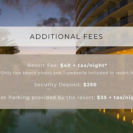 The Ultimate Resort - Beachfront 2 Bedroom Apartment With Direct Ocean View, Rooftop Pool, Hot Tub And Gym Hollywood Exterior foto